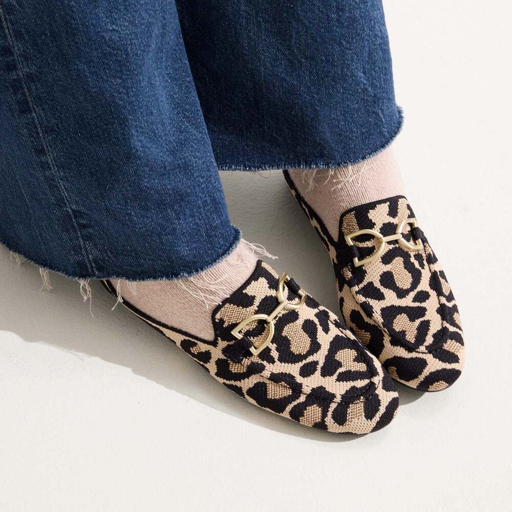 Rothy's The Double Bit Loafer Mule - Desert Cat Size 8 - Picture 3 of 5